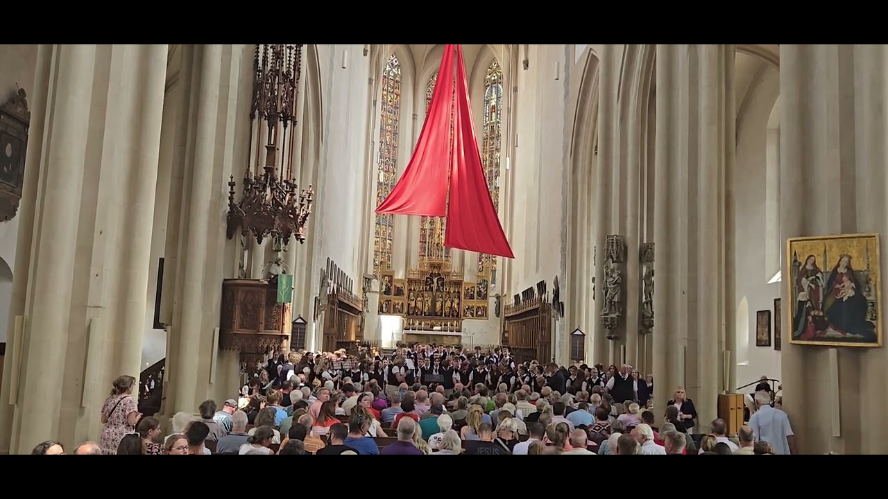 The Utah Ambassadors of Music 2025 Europe Tour, choir performance in Germany