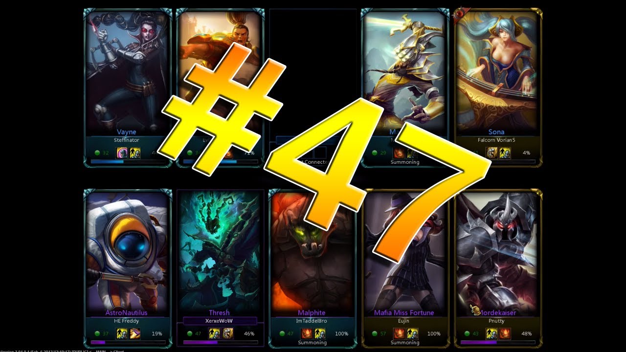 Let's Cast League of Legends Zuschauer Cast 47 YouTube