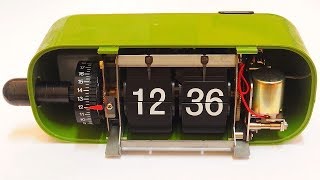 Inside a Mechanical Flip Clock (Bosch UDW1)