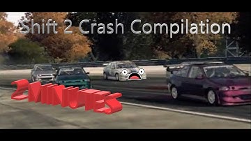 Need For Speed Shift 2 Unleashed 2 Minute Crash Compilation