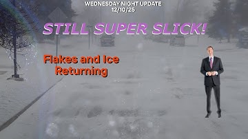 Ice and Snow Coming Thursday - Here
