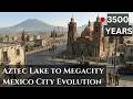 Evolution of Mexico City: 1500 BCE to 2050 (Fixed Camera Timelapse)