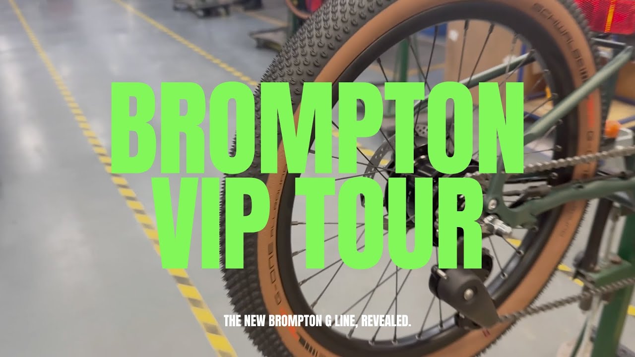 Inside the Brompton Factory: The New G Line Electric Bike | Fully Charged