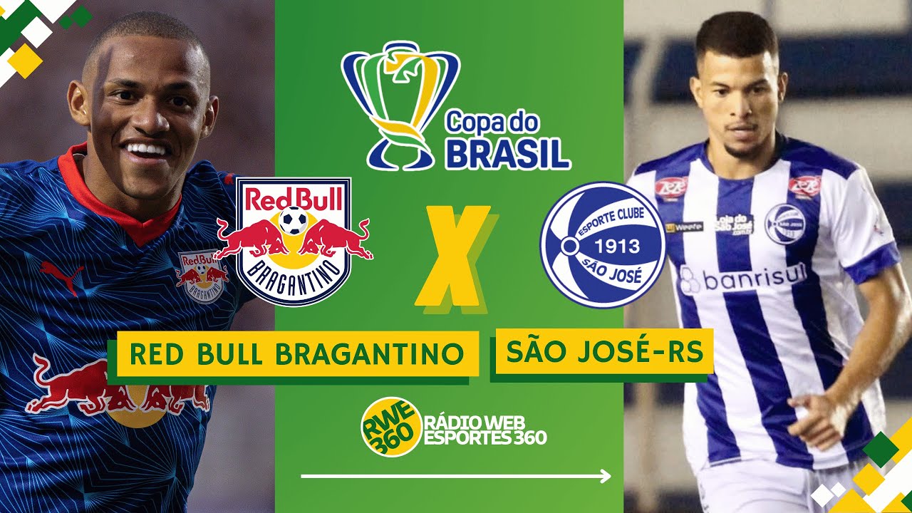RB BRAGANTINO X SÃO JOSÉ-RS | COPA DO BRASIL - NARRAÇÃO AO VIVO - YouTube