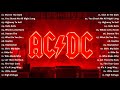 Playlist top song of a c d c hard rock  greatest hits of acdc 2021