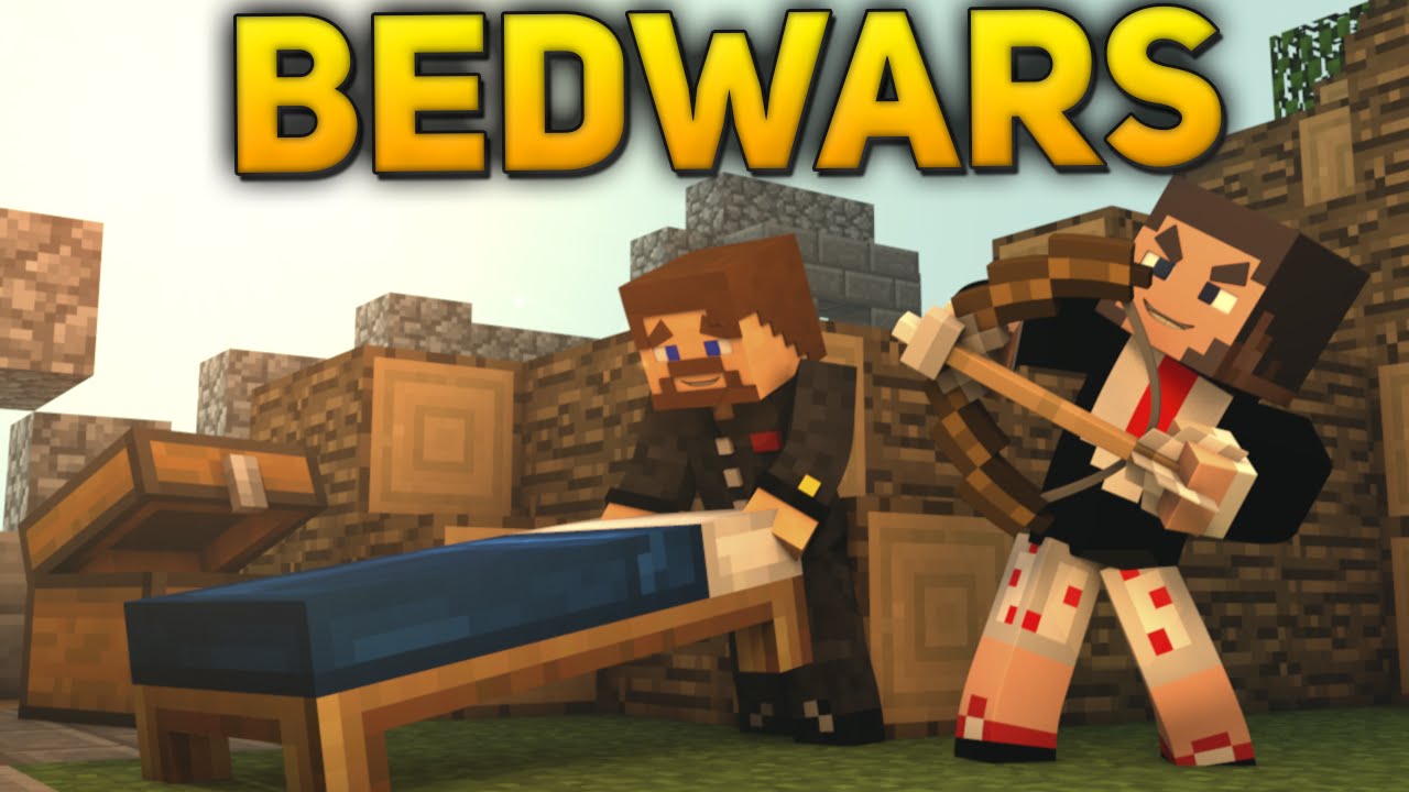 Minecraft BedWars #70 - Новогодний БЕДВАРС - YouTube