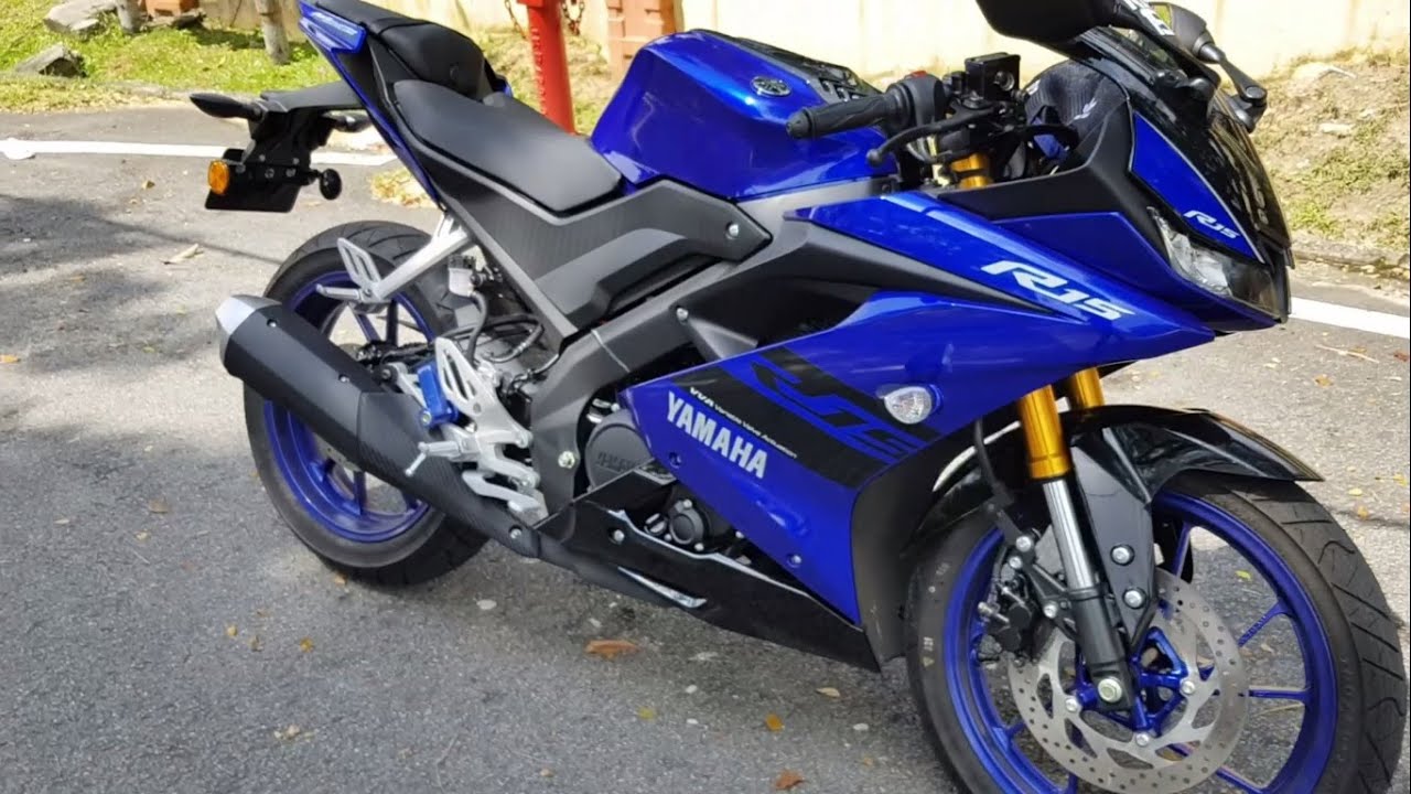 Akhirnya Moto Baru Yamaha R15 V3 Blue Sudah Keluar! - YouTube