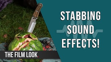 How to Record Stabbing Sound Effects!