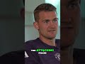 Matthijs de Ligt Explains How He Analyzes Game Footage #shorts