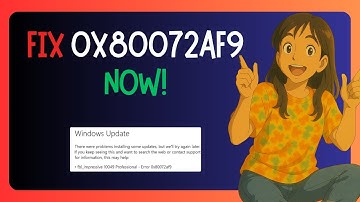 How To FIX "Error 0x80072af9 Windows 11 Update"