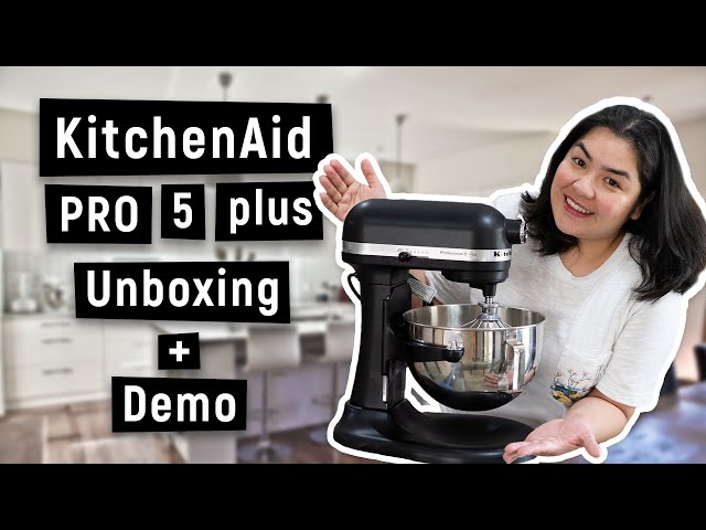 KitchenAid PRO 5 Plus - Unboxing & Demo 