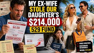 My Ex-Wife Stole Our Daughter’s $214,000 College Fund — Then Her Luxury Life Exposed Everything