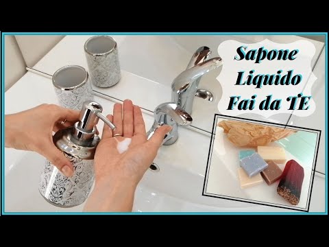 Video: Ingredienti nel bagnoschiuma con sapone liquido?