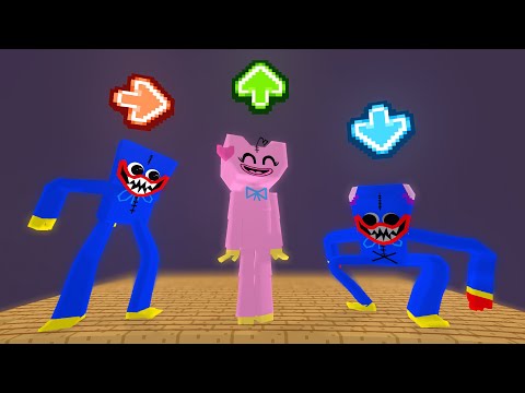 FNF Character Test | Gameplay VS Minecraft Animation | VS Huggy Wuggy