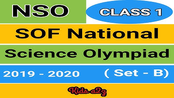 NSO Class 1 Solved Question Paper 2019