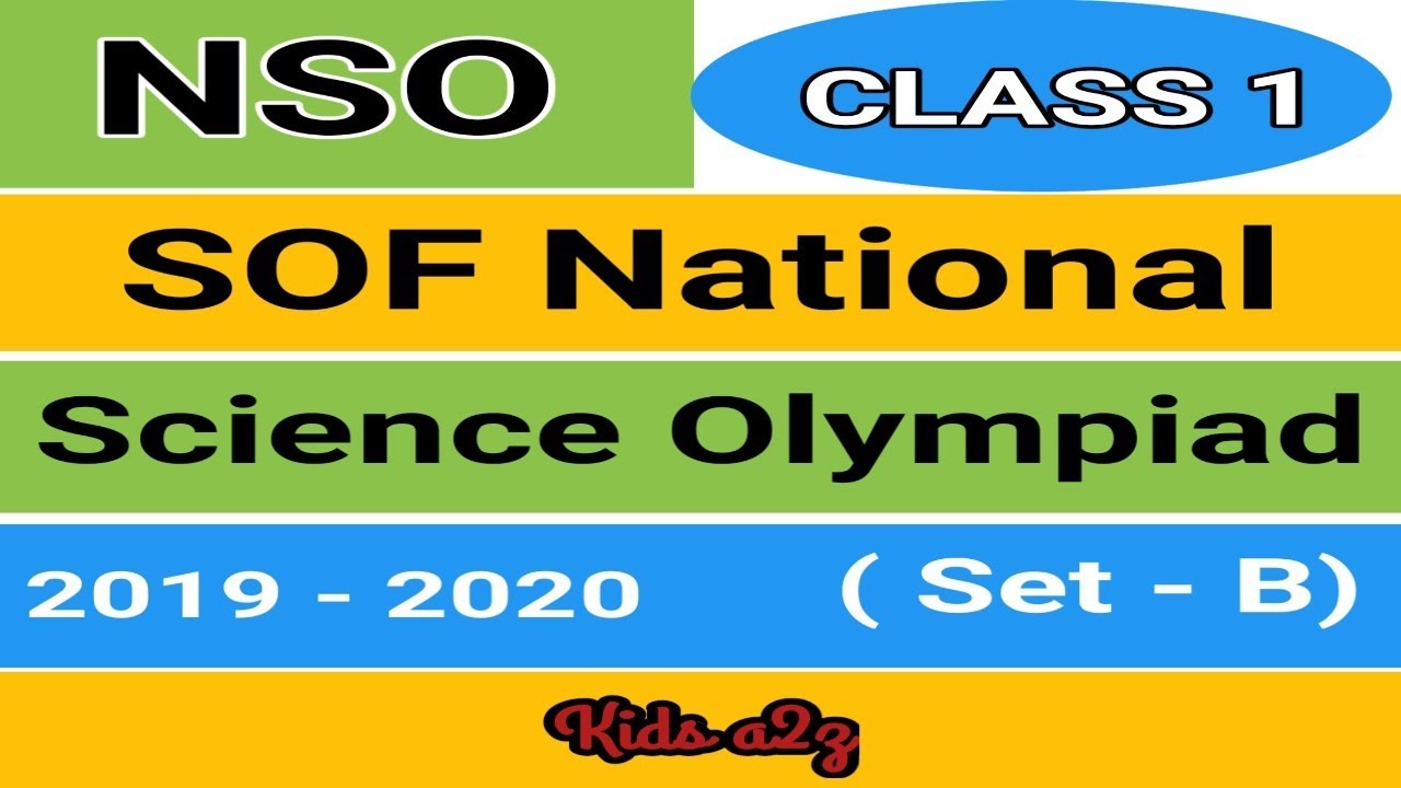 NSO Class 1 Solved Question Paper 2019 - YouTube