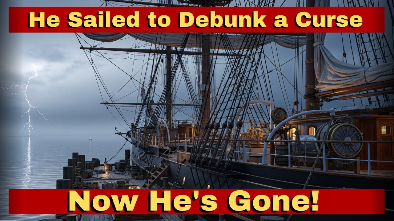 ⁣He Bought a Cursed 19th-Century Ship to Prove a Legend Wrong. The Ship Returned, He Didn't.
