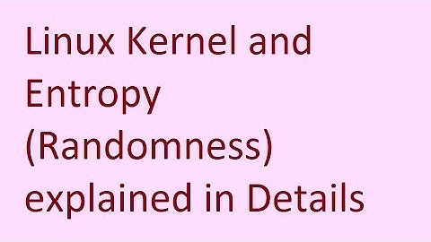 Filippo Valsorda : The plain simple reality of Linux Kernel Entropy