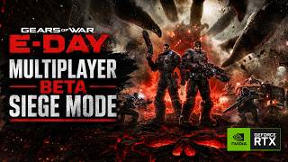 RTX5070ti 1440p Ultra+RT | Gears of War: E - Day – Multiplayer Beta | Siege mode Gameplay