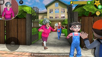 Scary Teacher 3D_New updater-New fun video everyday , gameplay walkthrough  part 628 ( android, ios)