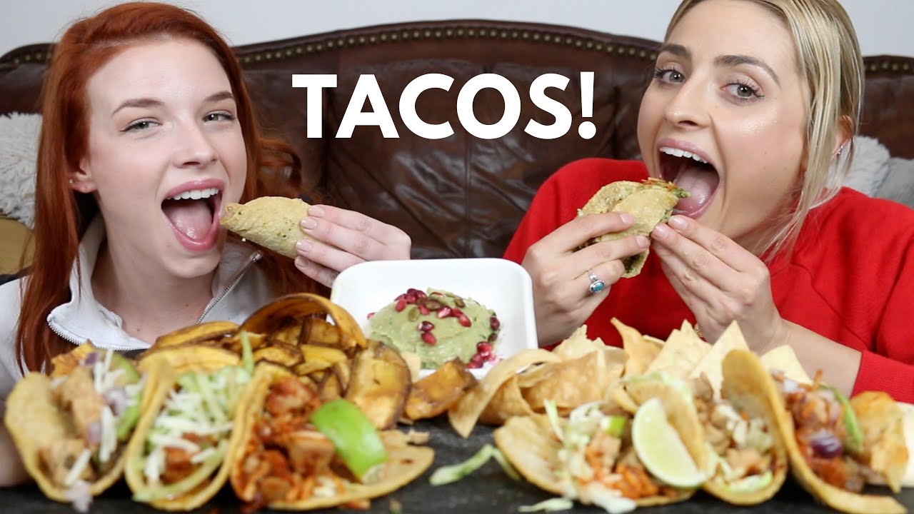 MEXICAN TACOS MUKBANG!