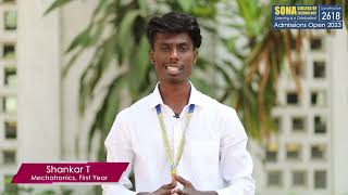Learning experience by I year student. Mechatronics Engineering. Sona Tech. Robotics and Automation.