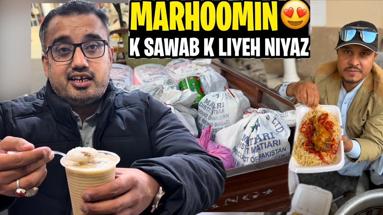 Kabuli Palaw NIYAZ Barai Sawab E Marhoomin ❤️ || 14 Ration Donated By Sister 😍