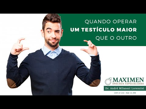 Vídeo: Um Testículo Maior Que O Outro: Causas, Riscos E Muito Mais