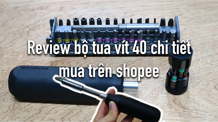 Review bộ tua vít xe máy