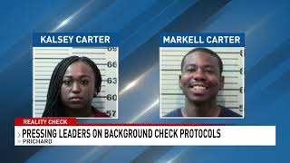 Pressing Prichard leaders on background check protocol for police officers - NBC 15 WPMI