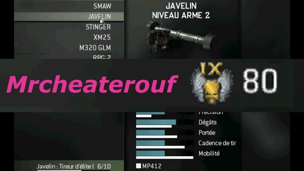 CHEAT MW3 - Cheats MW3 (Level hack,Stats Ã©ditor,Level ... - 