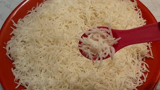 பாஸ்மதி அரிசி உதிரி உதிரியாக செய்வது எப்படி | How To Cook Basmati Rice In Tamil|Basmati Rice Recipe screenshot 4