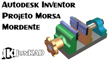 Projeto morsa - Autodesk Inventor - Mordente