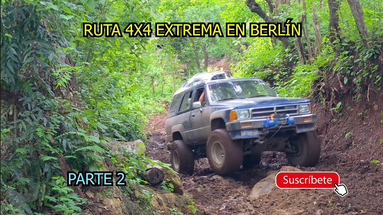 Ruta 4x4 Por Las Montañas de Berlín En Usulután EL SALVADOR. Parte 2. 2025.