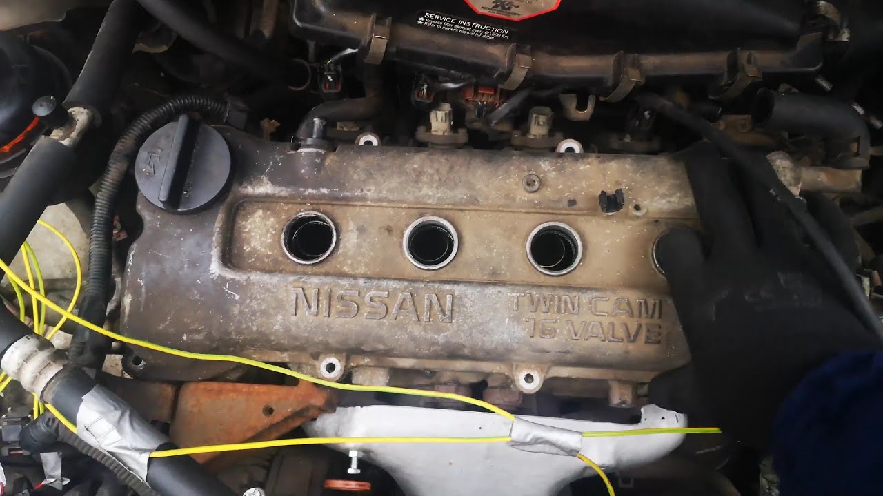 Nissan micra k11 timing chain check YouTube