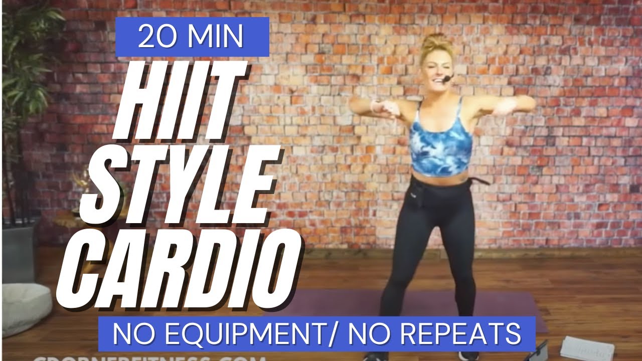 ON YOUR MARK, GET SET, HIIT - 20 MIN NO EQUIPMENT CARDIO WORKOUT