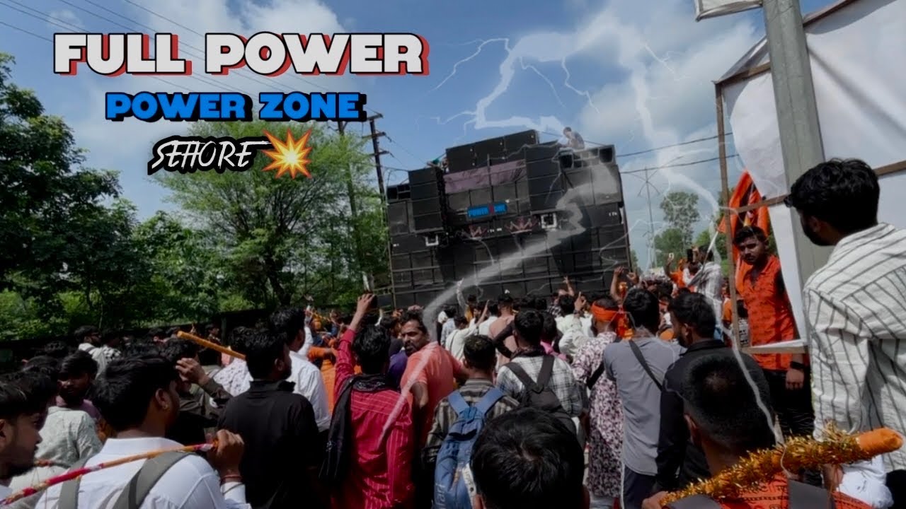 FULL POWER POWER ZONE 💥 || sehore 