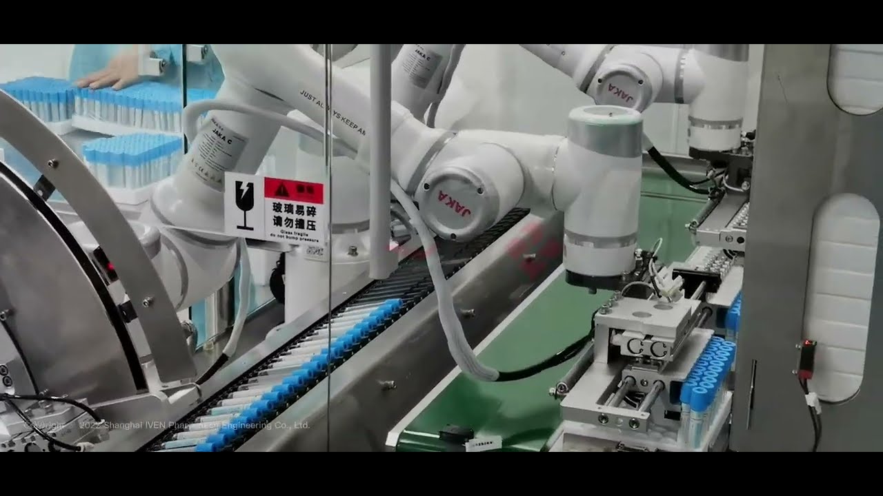 Vacuum Blood Collection Tube Production Line （ Labeling after Assembling ）