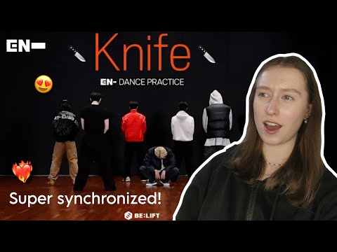 ENHYPEN (엔하이픈) 'Knife' Dance Practice | ENGENE Reaction 