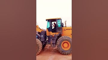 Wheel Loader lifting 40F Container  | Construction machinery | Construction Equipment #wheelloader