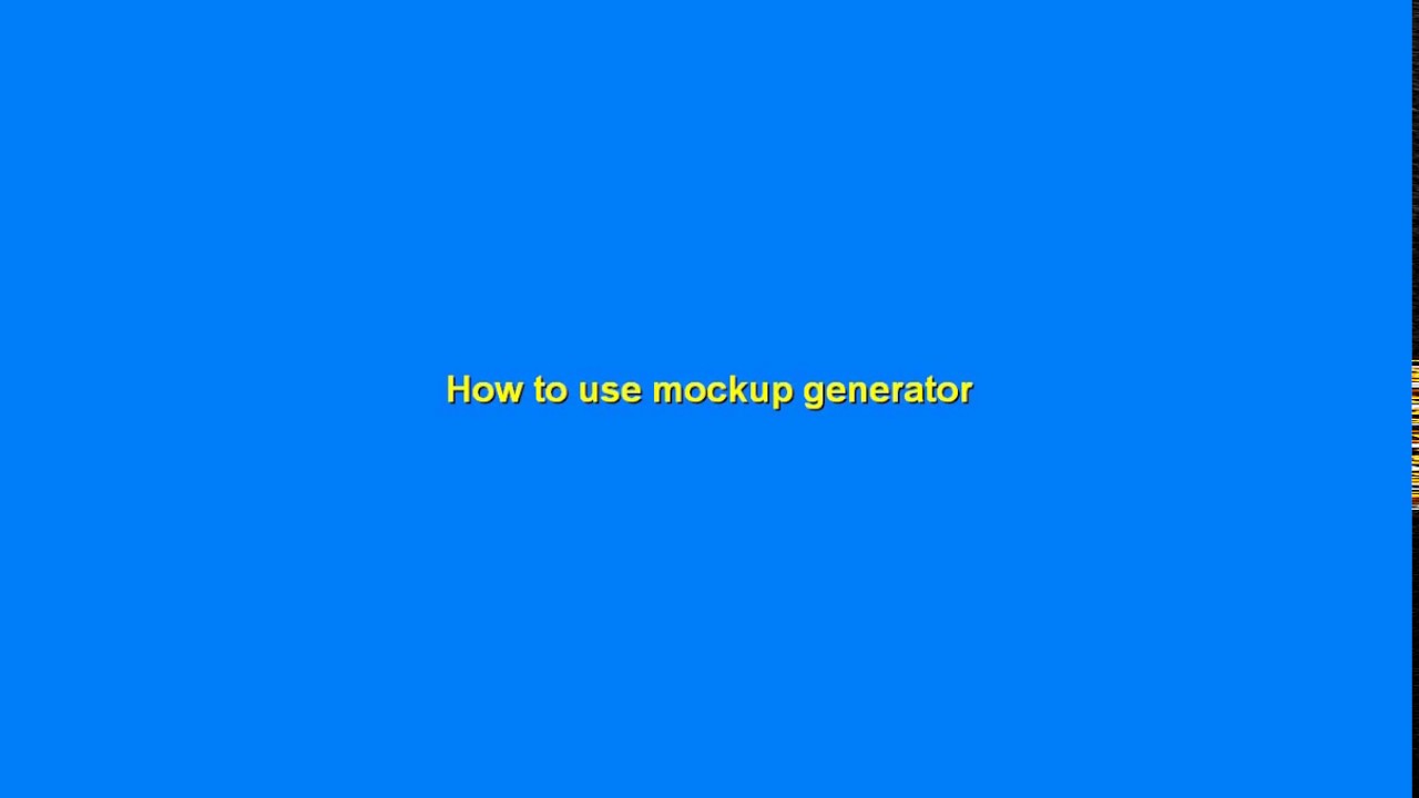 Download How to use t-shirt mockup generator - YouTube