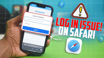 How to Fix Safari Facebook Login Issue on iPhone | Can