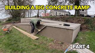 Building a BIG concrete ramp - part 4