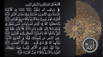 210-201  من سورة البقرة بصوت الشيخ محمد صديق المنشاوي