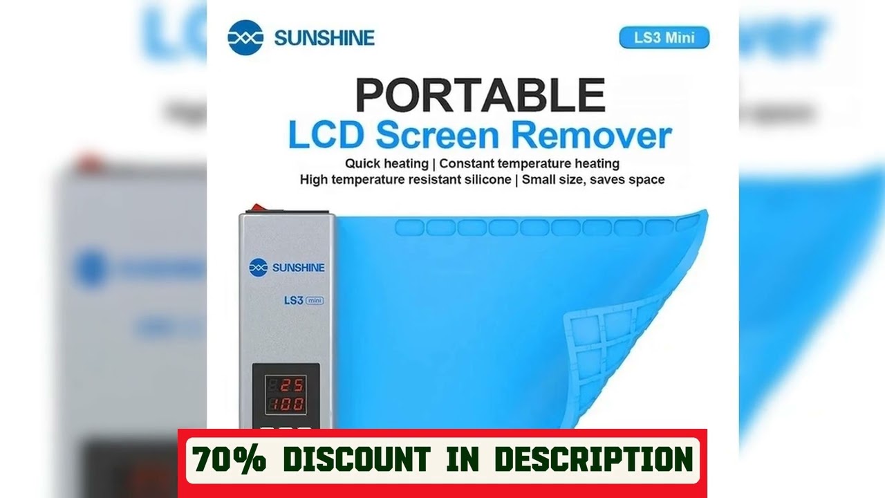 A must-have product! SUNSHINE LS3 mini LCD Screen Remover large Space Suitable Suitable for Mobile