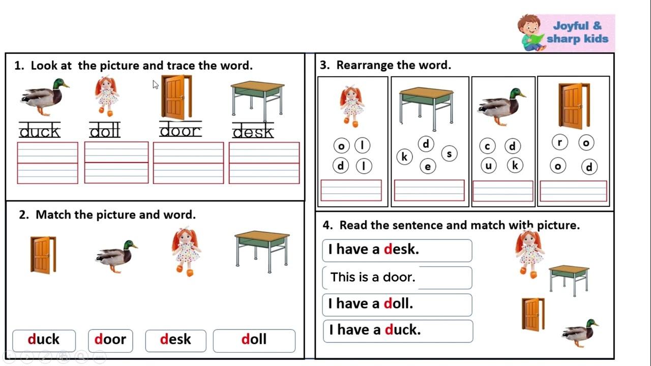 How to teach letter Dd