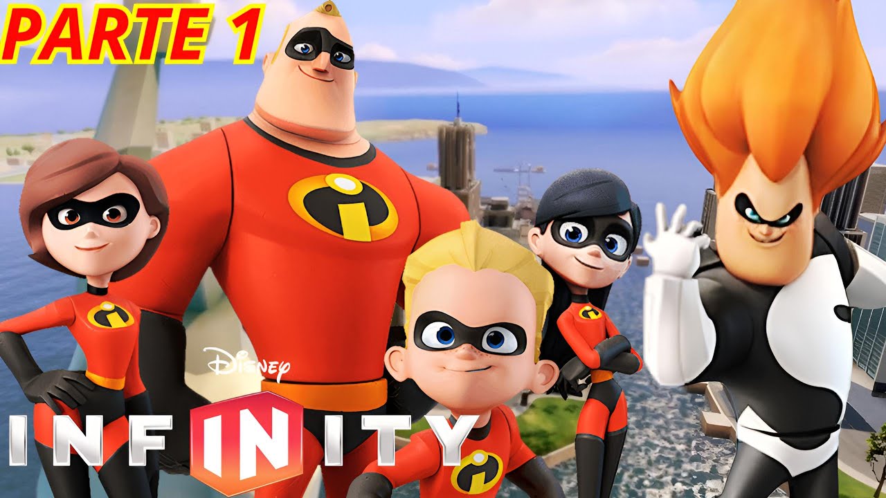 DISNEY INFINITY 1.0 OS INCRÍVEIS PARTE 1 SÍNDROME LIBERTA OS MAIORES CRIMINOSOS DA CIDADE EM PT-BR