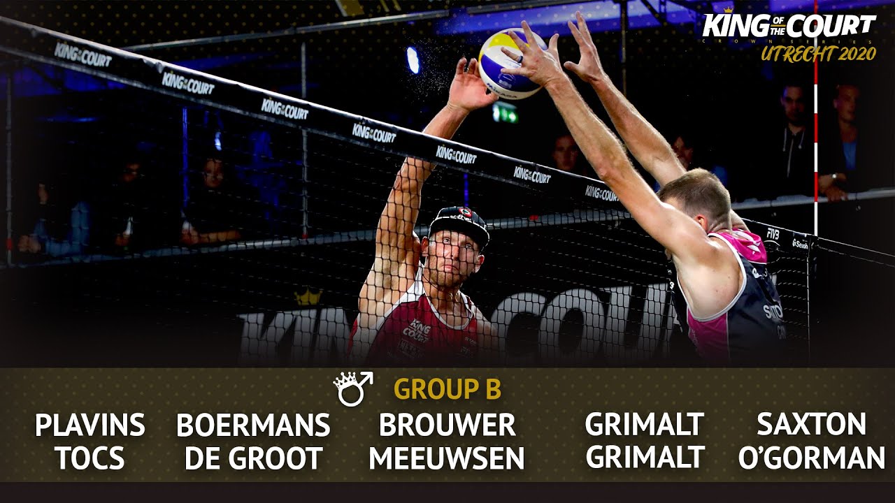 Men’s Group B Session 2 Beach Volleyball King of the Court