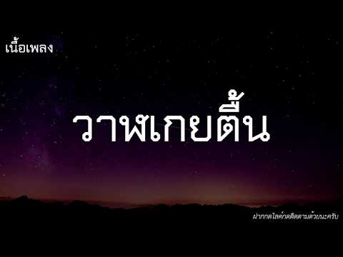 วาฬเกยตื้น - GUNGUN [เนื้อเพลง]