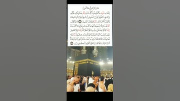 فضل خواتيم سورة البقرة #القرآن_الكريم #سورة_البقرة